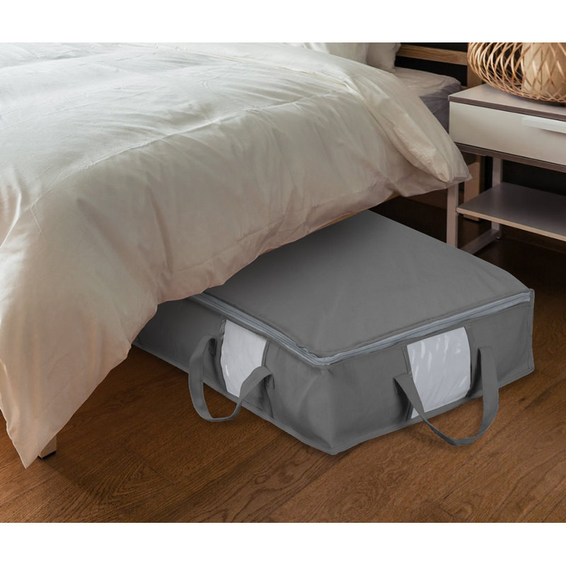 Rebrilliant Foldable Fabric Underbed Storage Bag & Reviews Wayfair